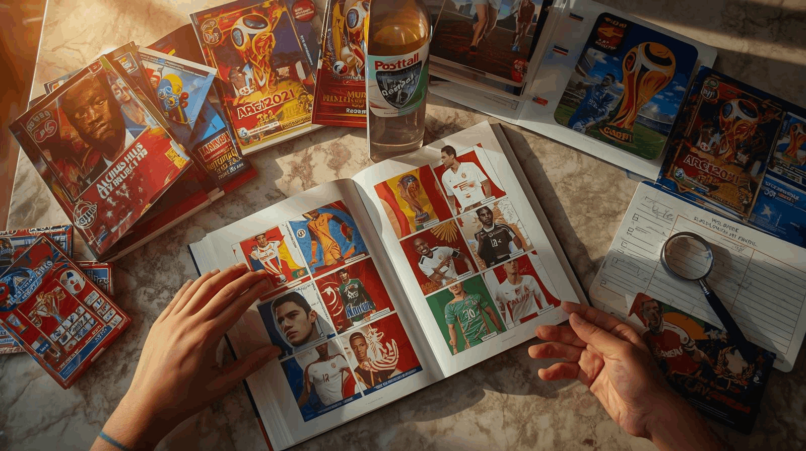 Football Collectibles Trending Worldwide: Albums and Sticker Packs 2