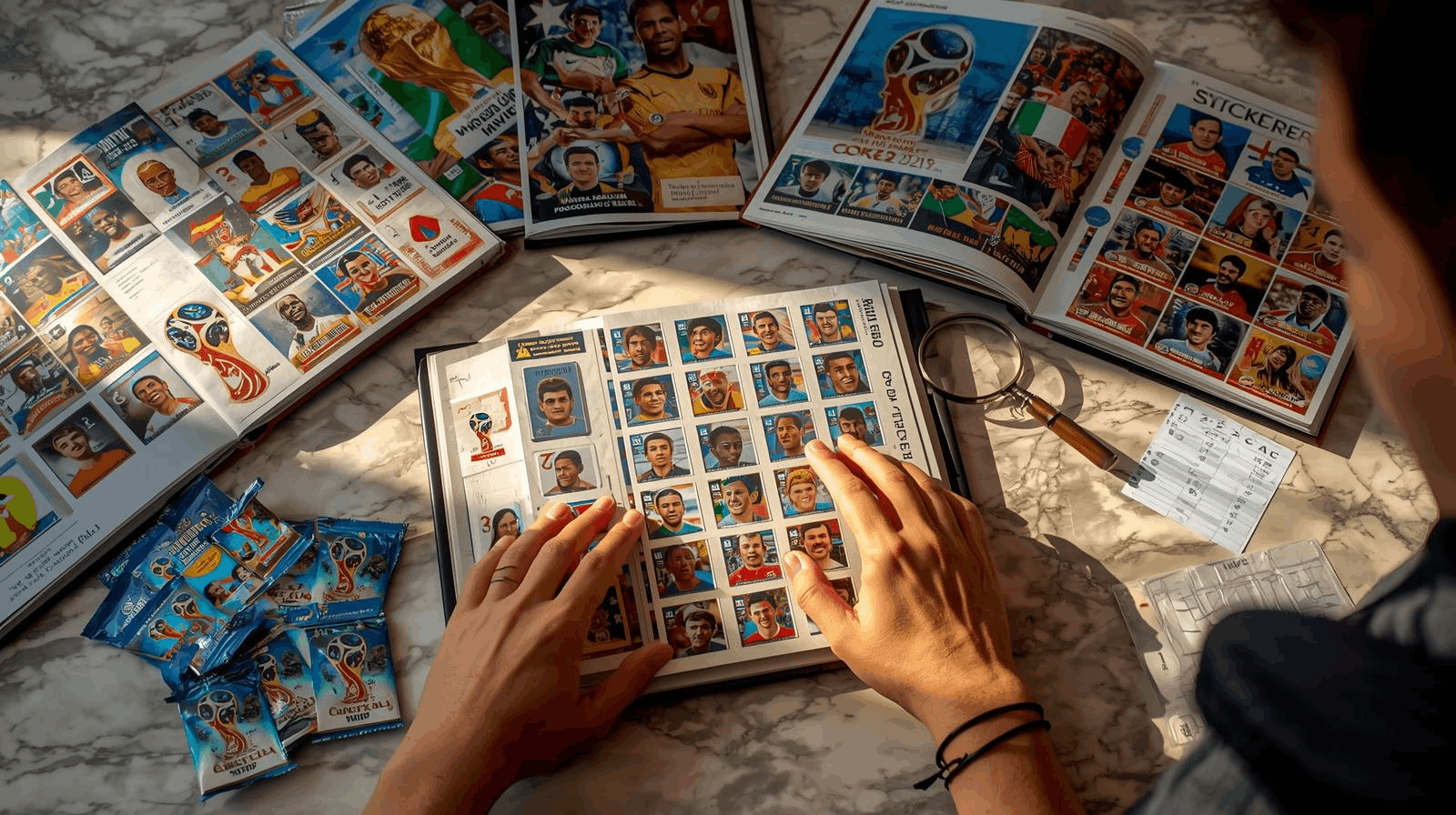 Football Collectibles Trending Worldwide: Albums and Sticker Packs 1
