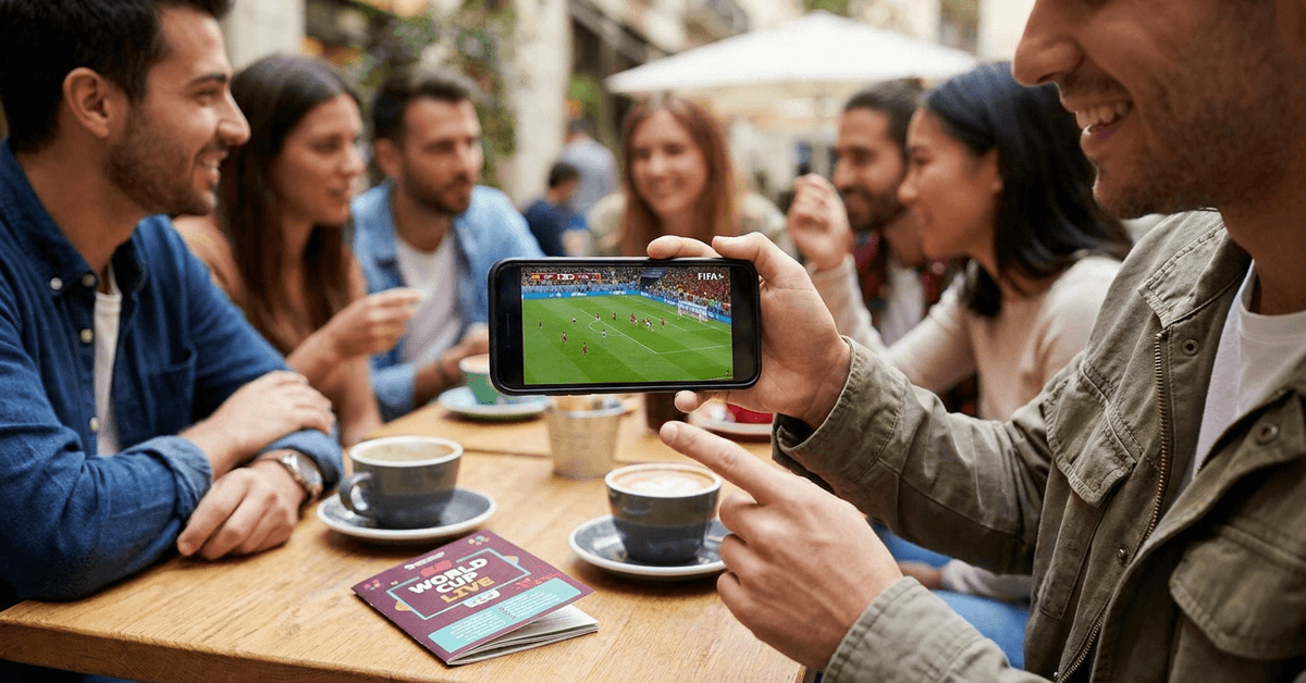 Regardez la Coupe du Monde en direct sur votre téléphone gratuitement